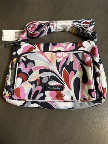 VERA BRADLEY Lighten Up RFID Little Hipster- Mod Paisley -BRAND NEW