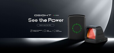 Olight OSIGHT グリーンドット Amazon.com : OLIGHT Osight 3 MOA Rechargeable Dot Open
