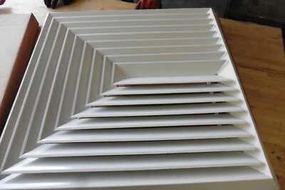 Krueger SH3F face= 29''x29 Neck = 24x24 ceiling Grill Register white diffuser