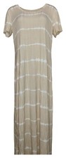 Belle Beach by Kim Gravel Tie Dye Stripe Maxi Sand Bar Sz M MSRP $67-SUPER SALE!