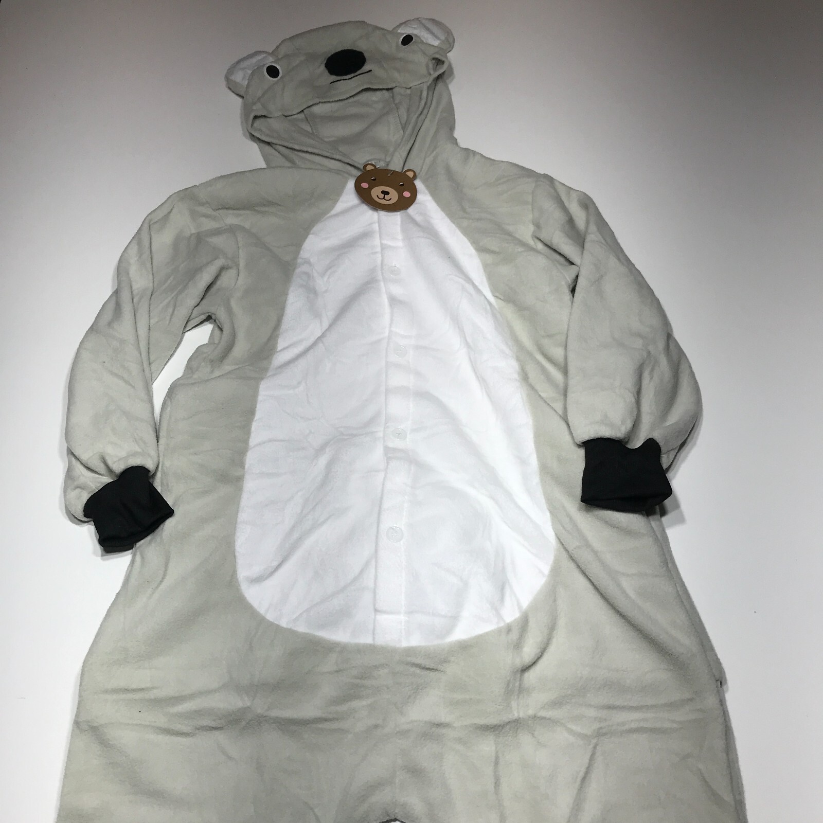 Koala Unisex Talla 115/Pequeño* Pijama Vellón Una Pieza Disfraz Juegos con disfraces Nuevo con Etiquetas