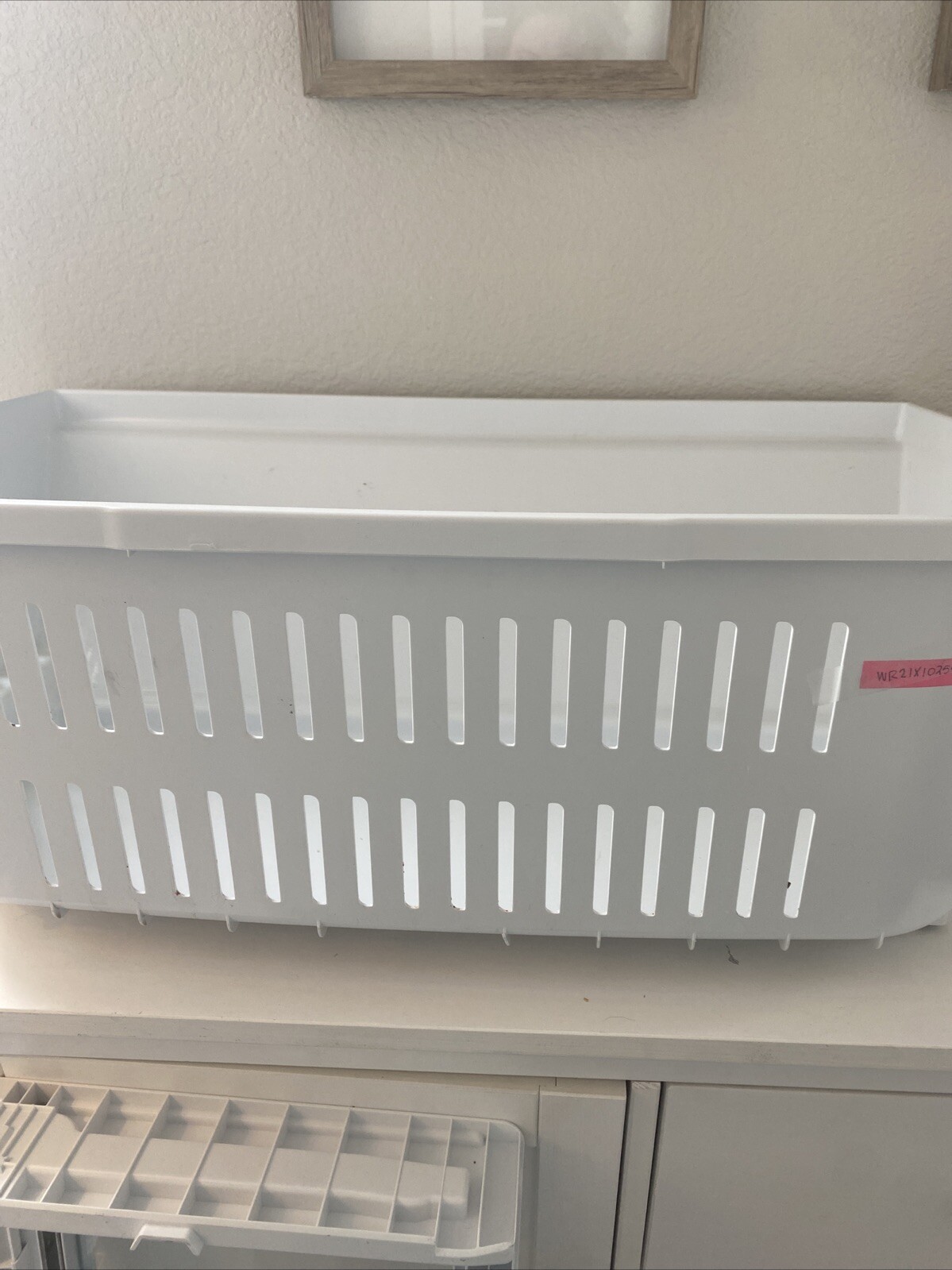 GE Refrigerator Freezer Bin Replacement Part Wr21x10254