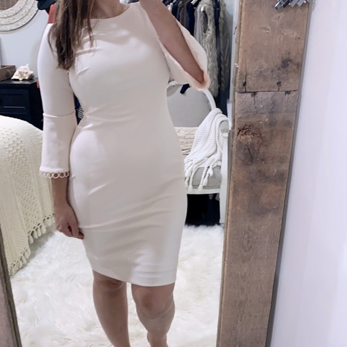 Calvin Klein light pink dress size 6 | eBay
