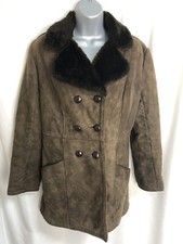 Casual Floral Suede Outer Shell Coats, Jackets Waistcoats for