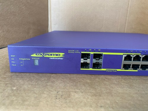 Extreme Networks Summit X450-24t Model: 16123 P/N: 800143-00-04 (Inc VAT) - Picture 2 of 8