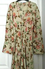 Zara PRINTED DRESS TRF CREAM  ~  PRP £59 ~ SIZE S