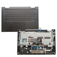 For Lenovo Yoga 7-14ITL5 82BH Palmrest W/Backlit Keyboard Touchpad 5CB1A16224