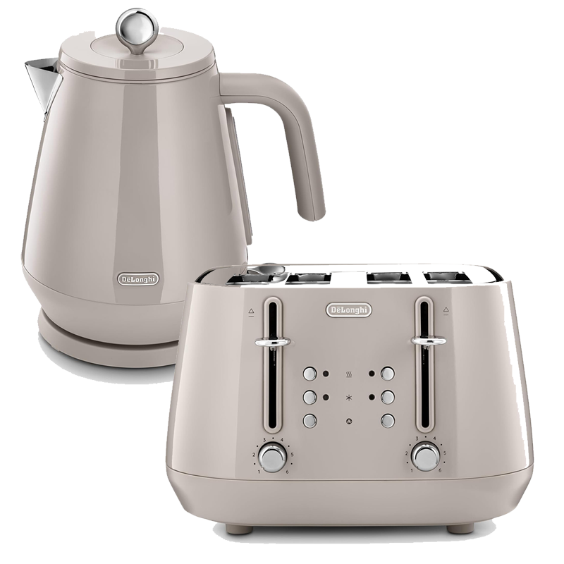 De'Longhi Eclettica Kettle and Toaster Set