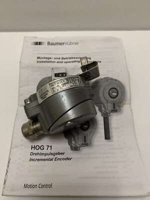 SEW EURODRIVE HOG 71 DN 512 CI  Incremental Baumer Encoder No. 1925523 NEW!!