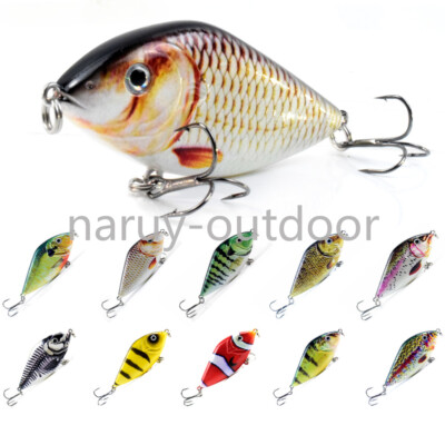 2PCS Glider Jerkbait Fishing Lures 7cm/14.5g Wobblers Rattle Lure For Pike Bass