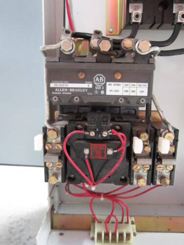 Allen Bradley 2100 Centerline 100A Fusible Size 3 Starter 33" MCC Bucket 100 Amp - Picture 2 of 10