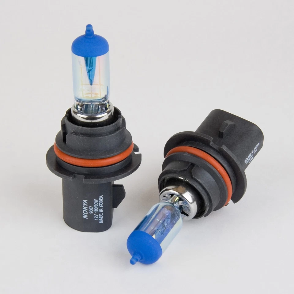 Nokya 5000K White 9007 Nok8014 100/80W Two Bulbs Head Light Replacement Stock OE - Image 4 of 4