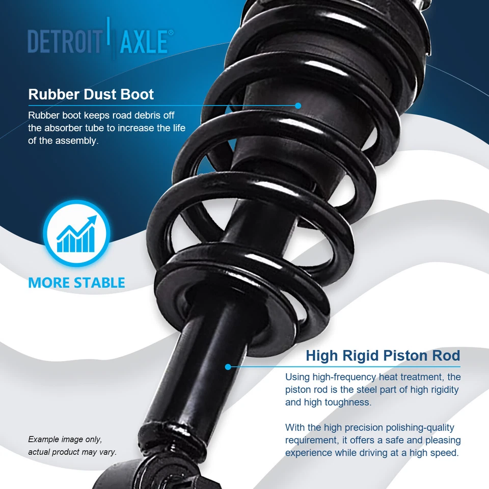 10pc Front Struts Lower Ball Joints Sway Bar Tie Rod for Tahoe Yukon Sierra 1500 - Image 4 of 4