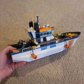 Retired Lego City Coast Guard Set 60014 Incomplete Read