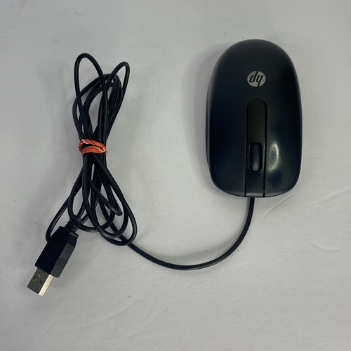 HP WIRED USB OPTICAL MOUSE For PC LAPTOP COMPUTER SCROLL LED RED US - Picture 13 of 14