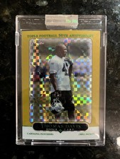 2005 Topps Chrome THOMAS DAVIS Uncirculated Gold Xfractor RC /399 Panthers