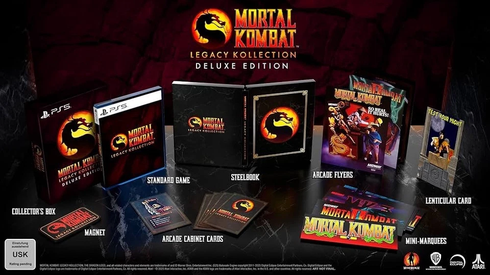Mortal Kombat: Legacy Kollection (PS5) - Classic Arcade Collection NEU&OVP
