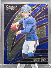 2025 Panini Select Jaxson Dart Blue Disco /25 RC #293 05/25 MINT-GRADE ME!!!