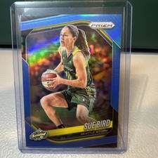 2025 Panini Prizm WNBA Sue Bird #38 Blue Prizm /199 Seattle Storm