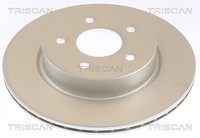 2X Triscan Bremsscheibe Hinterachse U.A. FüR Nissan, Renault