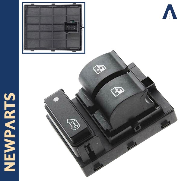 Newparts Interrupteur LèVe Fenster Vorne Links Schwarz 8 Pins 12 V FüR Jumper II-image