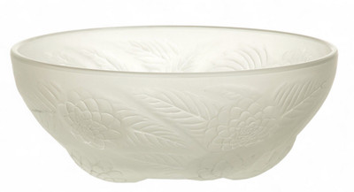Rene Lalique  Dahlias No. 1  Bowl C 1921 9.25''