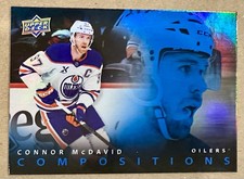 2025-26 Upper Deck Hockey Compositions Insert - Connor McDavid Edmonton Oilers