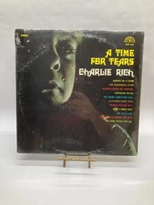 Charlie Rich A Time For Tears Vintage Vinyl LP 1970 Sun Record SUN -123