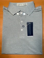 Holderness Bourne Maxwell : Heathered California Spruce Polo Tailored Fit sz M