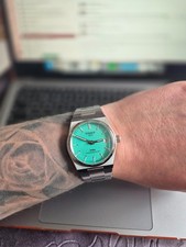 tissot prx powermatic 80 35mm mint green