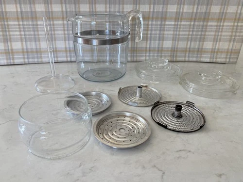 Vintage Pyrex Flameware Glass Percolator 7759-B 6-9 Cup Coffee Pot Complete