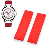 20mm Red Rubber Strap For Tissot T-race T472 T610020553