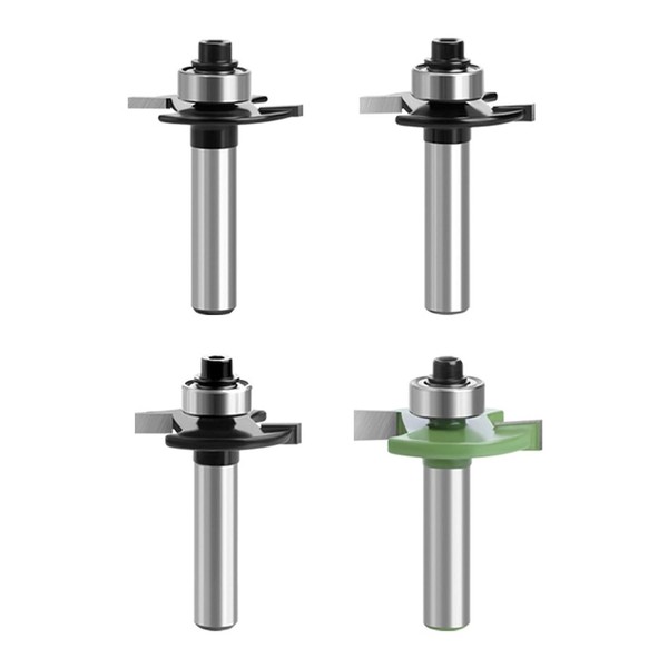 FräSer OberfräSe ScheibennutfräSer 8Mm Schaft 2-5Mm Mit Kugellagern-image