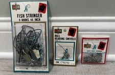Vintage Kmart S.S. Kresge Company Fish Stringer,Swivels,Sinkers All NIP