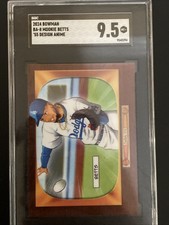 2024 BOWMAN '55 DESIGN ANIME BA-8 MOOKIE BETTS SGC 9.5