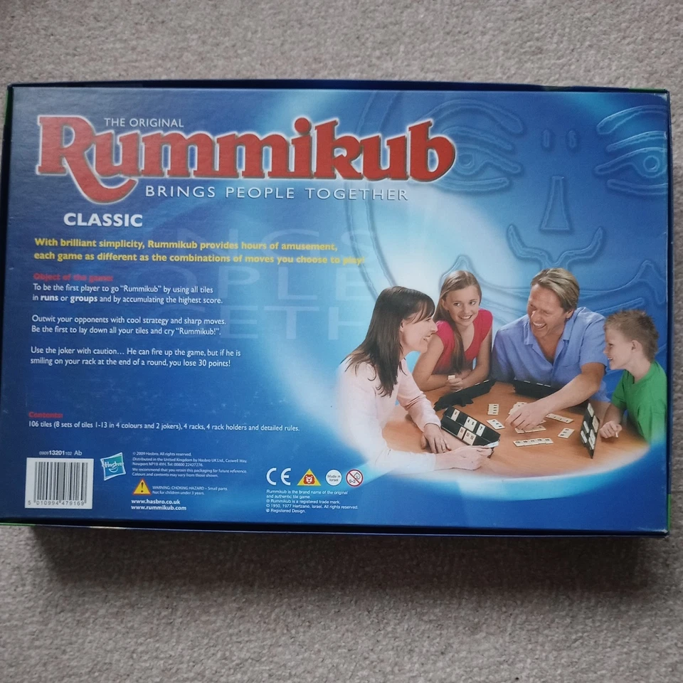 Rummikub The Original Classic Board Game Hasbro. 100% complete. - Image 3 of 3