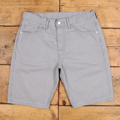 Levis 505 Shorts 32 Herren 00er Grau Chino Alltag
