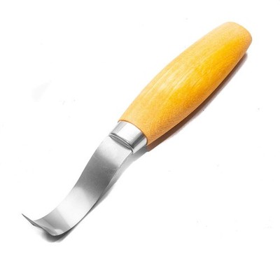 Morakniv 163 Double-Edged Stainless Steel Hook Knife For Wood Carving 13445