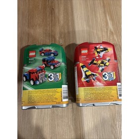 LEGO Creator Set Of 2 Mini Speeder & Skyflyer 31000 & 31001 3 In 1 Brand New