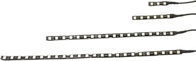 Custom Dynamics MagicFLEX2 Light Strips 3 LED Red Pre-Taped 3M Harley MQ3RED