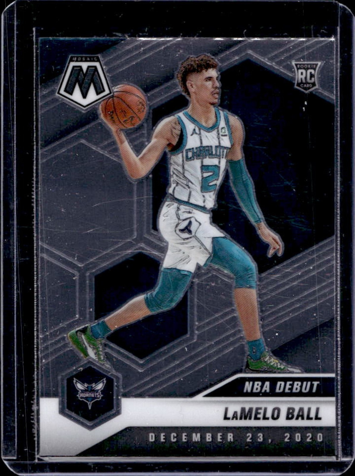 2020-21 Panini Mosaic LaMelo Ball RC Rookie NBA Debut #262 Hornets
