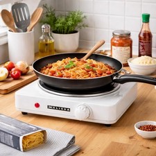 MELISSA 1500W Hot Plate Electric Cooker Single Portable Table Kitchen Hob Stove