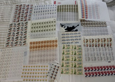 US Postage Mint Lot 500 Face Value-Sheets  Strips Lot 52 