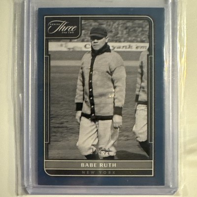 2022 Panini Three and Two - Babe Ruth #1 Full Count /32