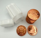 20x 1 oz .999 Fine Copper Rounds Seated Liberty Eagle w/ Tube Bullion Lot — photo 2