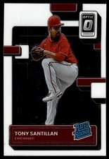 2022 Donruss Optic Rated Rookie Tony Santillan Rookie Cincinnati Reds #31