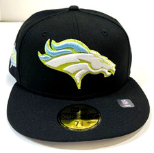Denver Broncos NFL NE Super Bowl Color Pack Multi Fitted Hat~Black