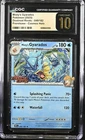 2025 POKEMON DESTINED RIVALS PRERELEASE #049 MISTY'S GYARADOS CGC 10 PRISTINE