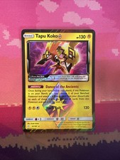 Pokemon Card Tapu Koko Team Up Holo Rare 51/181 Near Mint