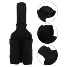 Speaker-Mounted Mic Storage Pouches, Dual Microphone Holder Accessories Carry
